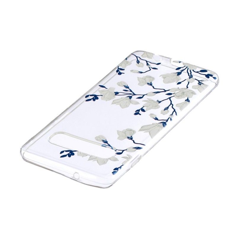 Coque Samsung Galaxy S10 Fleurs Blanches