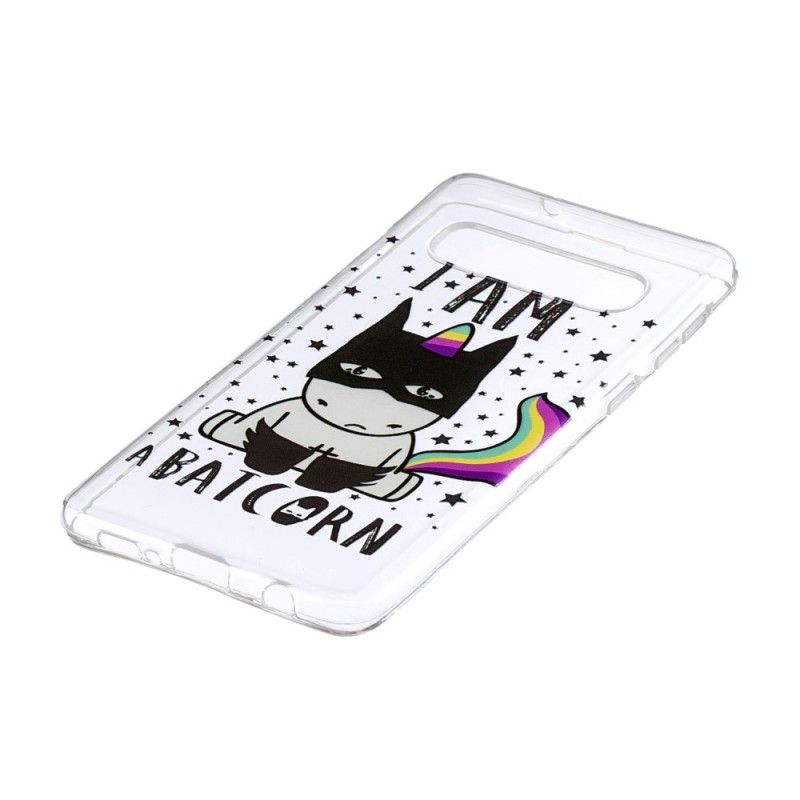 Coque Samsung Galaxy S10 I'm A Batcorn