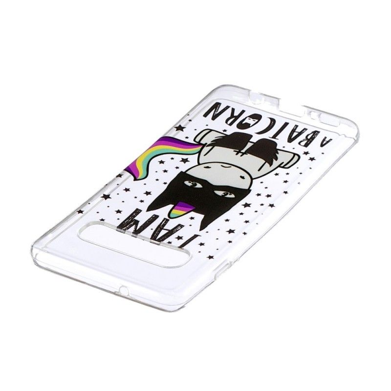 Coque Samsung Galaxy S10 I'm A Batcorn