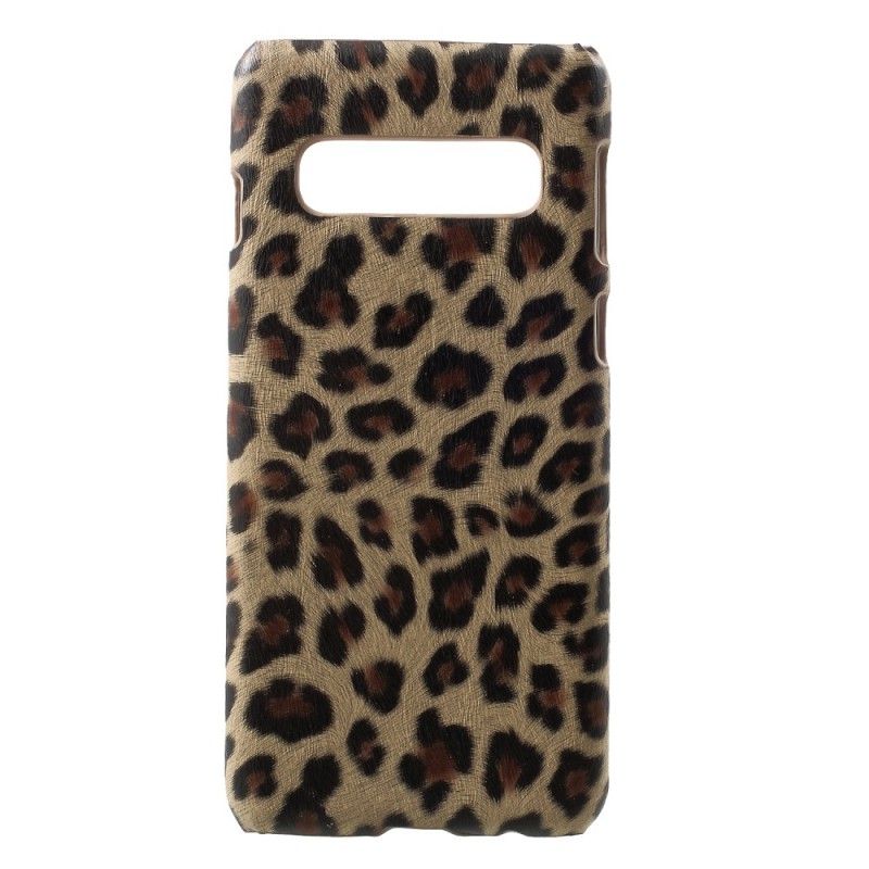 Coque Samsung Galaxy S10 Léopard