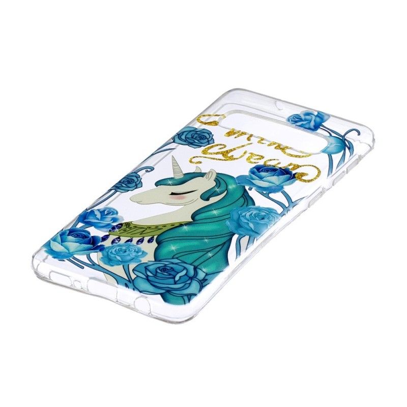 Coque Samsung Galaxy S10 Licorne De Princesse