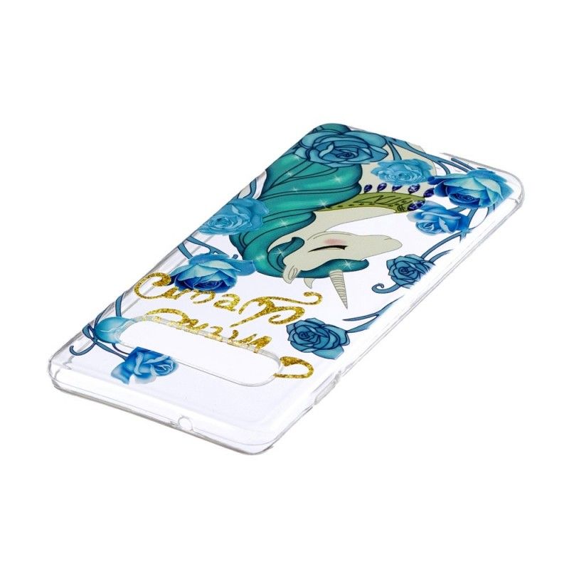 Coque Samsung Galaxy S10 Licorne De Princesse