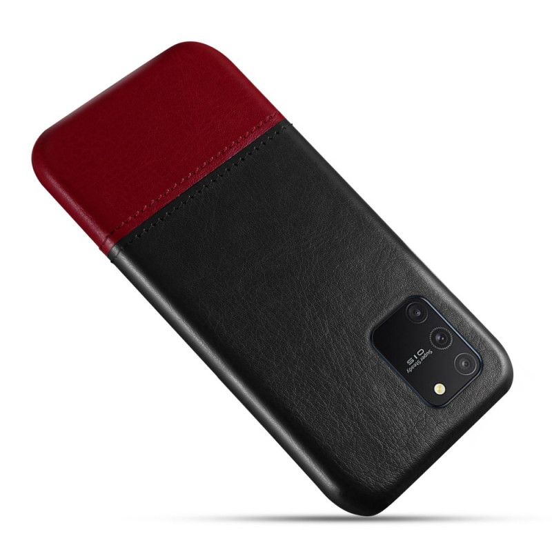 Coque Samsung Galaxy S10 Lite Effet Cuir Bicolore Ksq