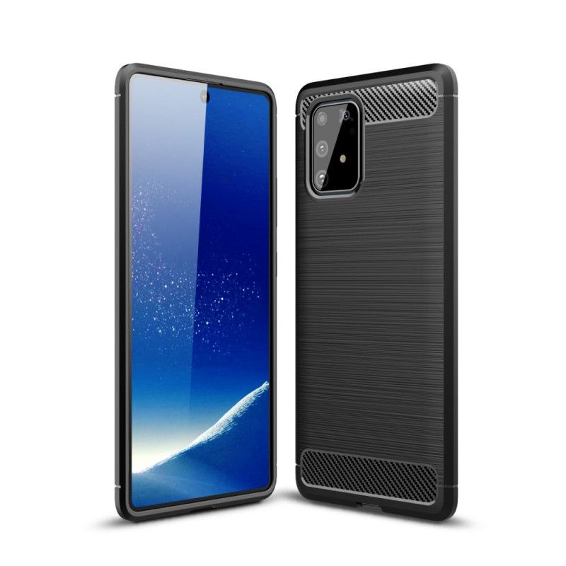 Coque Samsung Galaxy S10 Lite Fibre Carbone Brossée