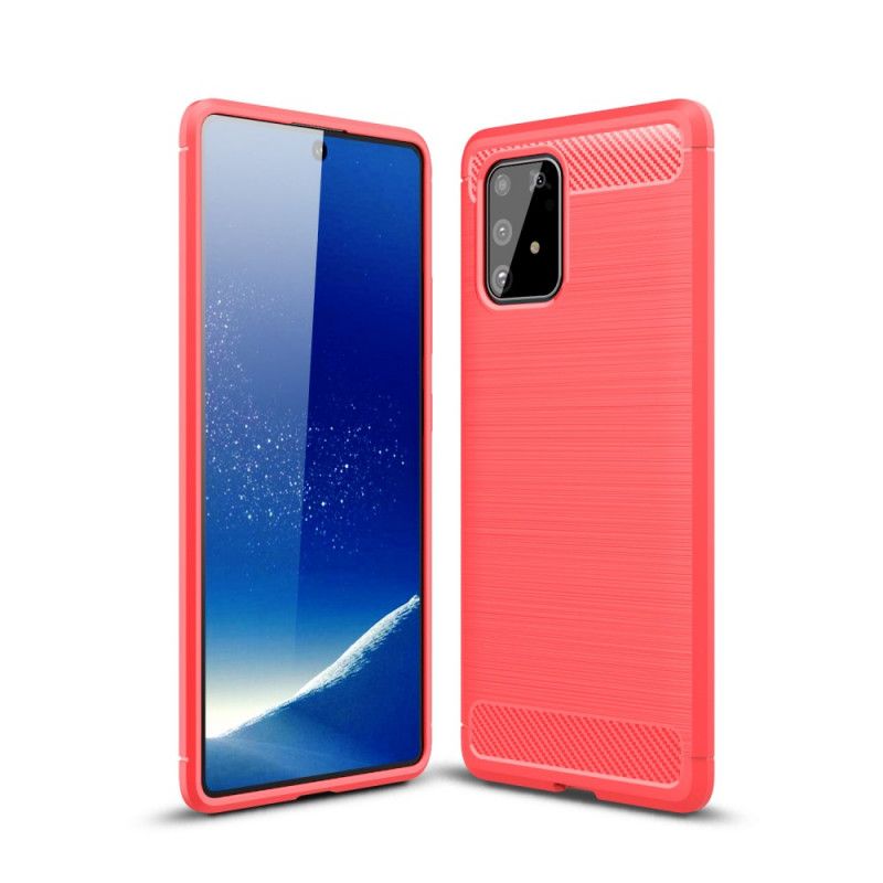 Coque Samsung Galaxy S10 Lite Fibre Carbone Brossée