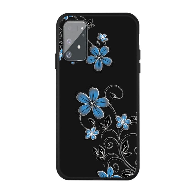 Coque Samsung Galaxy S10 Lite Fleurs Bleues