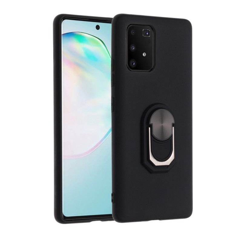 Coque Samsung Galaxy S10 Lite Métallisée Anneau-support