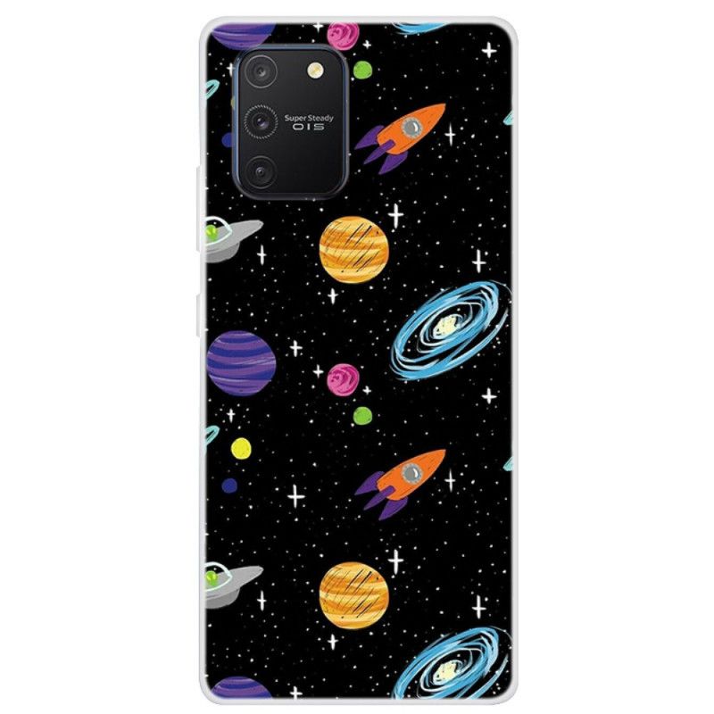 Coque Samsung Galaxy S10 Lite Planète Galaxie