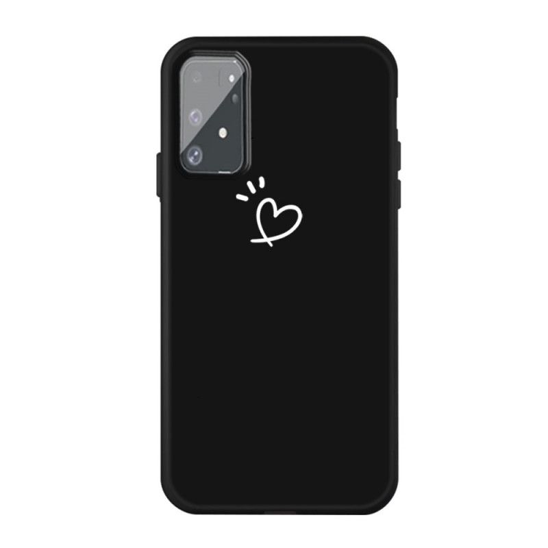 Coque Samsung Galaxy S10 Lite Silicone Coeur Battant