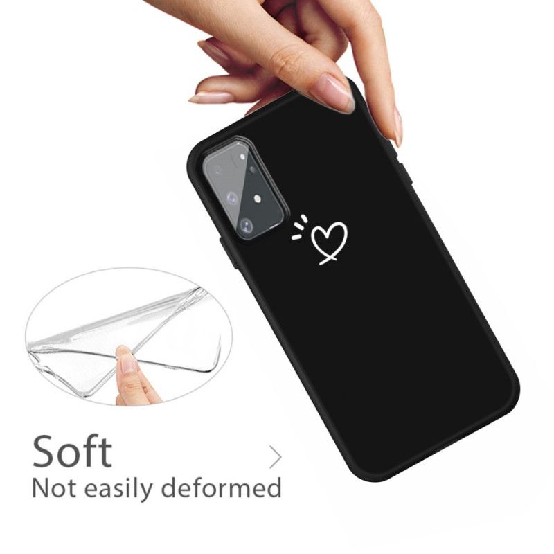 Coque Samsung Galaxy S10 Lite Silicone Coeur Battant