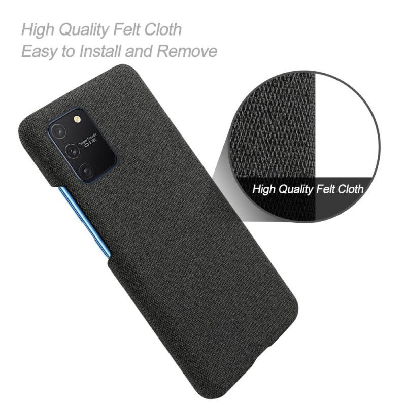 Coque Samsung Galaxy S10 Lite Texture Tissu Ksq