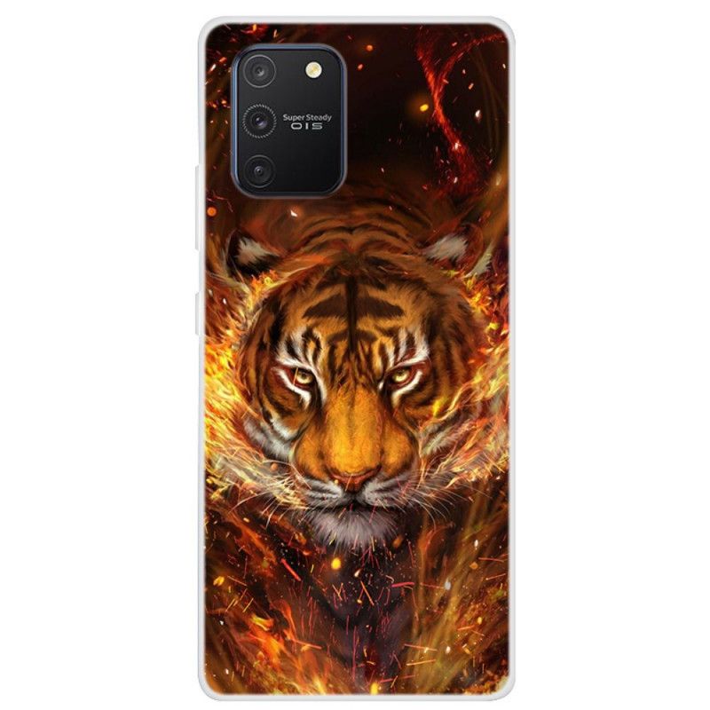 Coque Samsung Galaxy S10 Lite Tigre De Feu