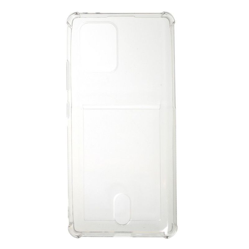 Coque Samsung Galaxy S10 Lite Transparente Porte-carte