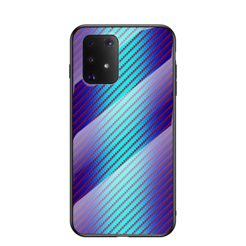 Coque Samsung Galaxy S10 Lite Verre Trempé Fibre Carbone