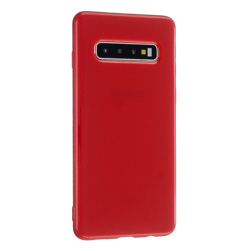 Coque Samsung Galaxy S10 Luisant Et Souple