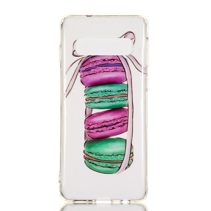 Coque Samsung Galaxy S10 Macarons Gourmands