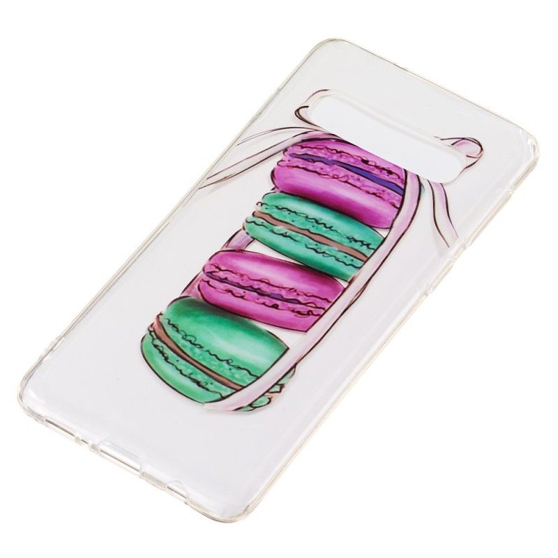 Coque Samsung Galaxy S10 Macarons Gourmands