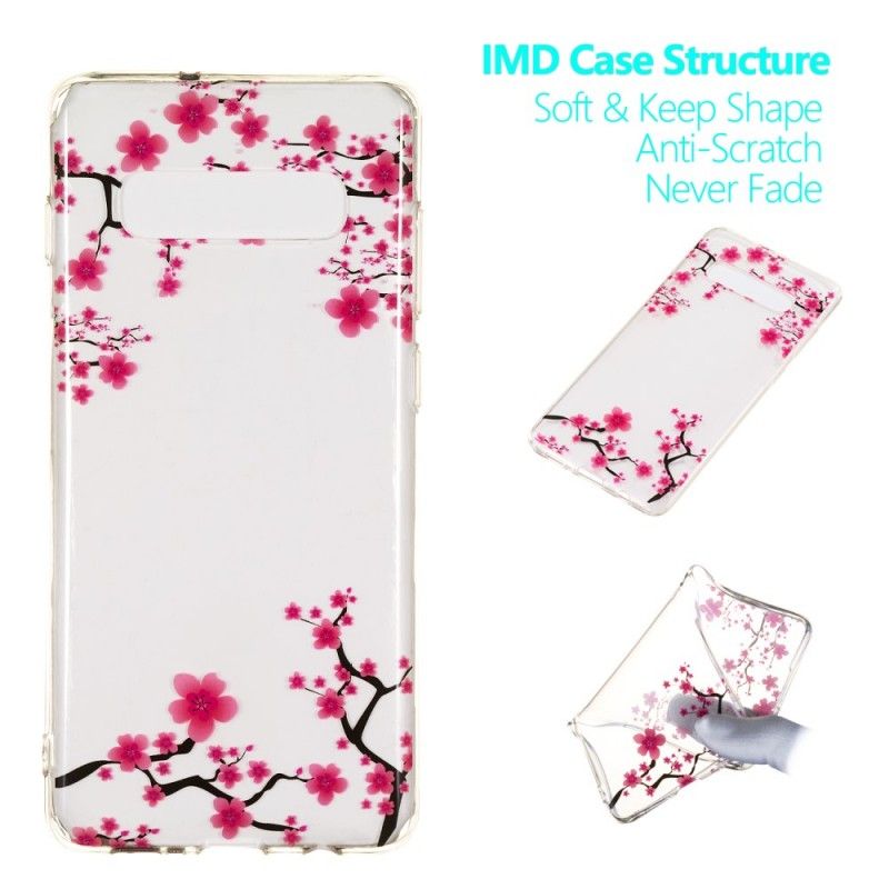 Coque Samsung Galaxy S10 Plus Arbre À Fleurs