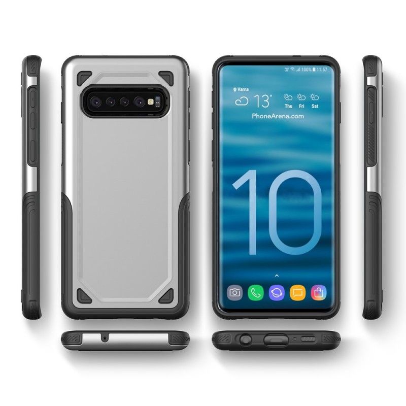 Coque Samsung Galaxy S10 Plus Effet Métal Premium