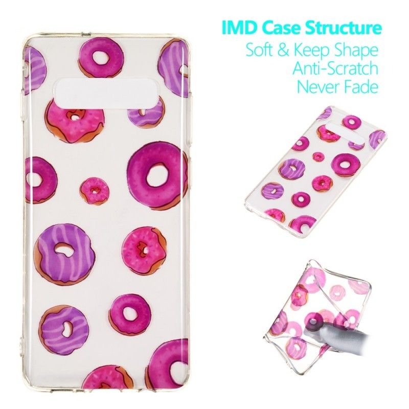 Coque Samsung Galaxy S10 Plus Fan De Donuts