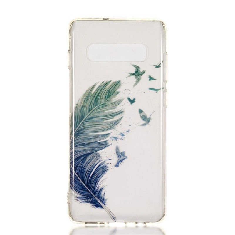 Coque Samsung Galaxy S10 Plus Légère Plume