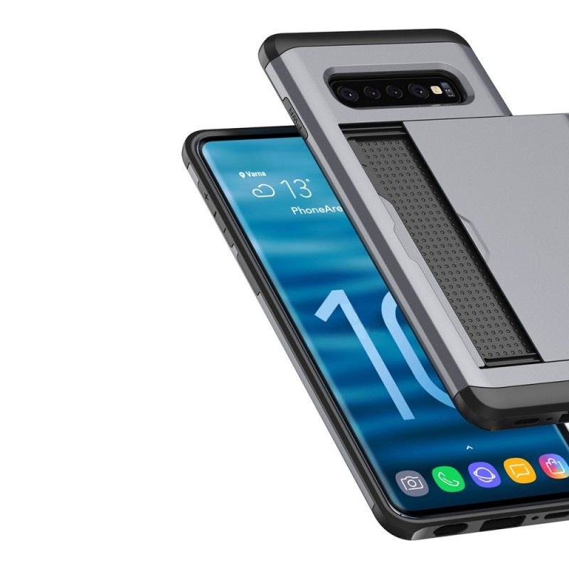 Coque Samsung Galaxy S10 Rigide Flashy Porte-carte