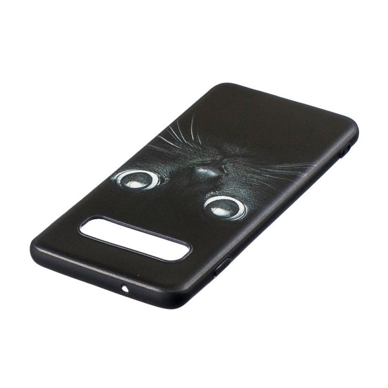 Coque Samsung Galaxy S10 Yeux De Chat