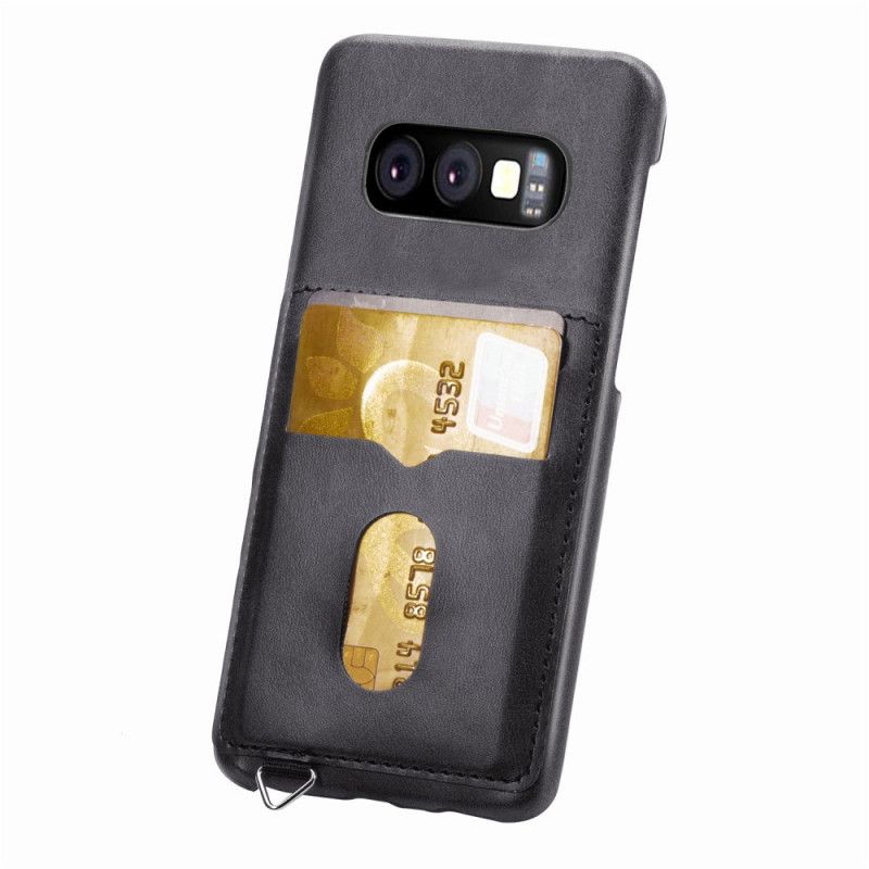 Coque Samsung Galaxy S10e 2 Porte-cartes Premium