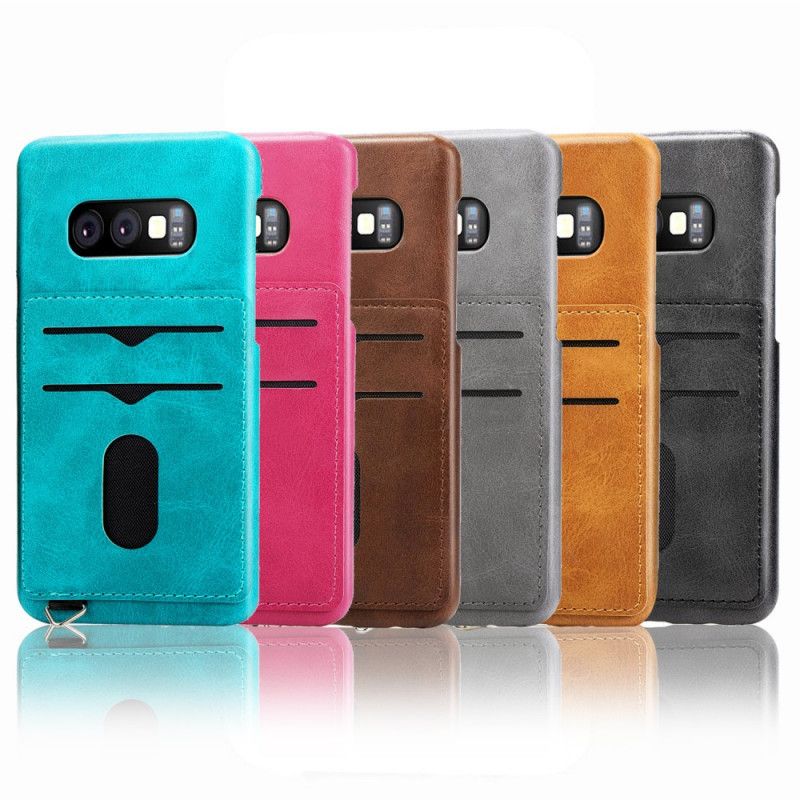 Coque Samsung Galaxy S10e 2 Porte-cartes Premium