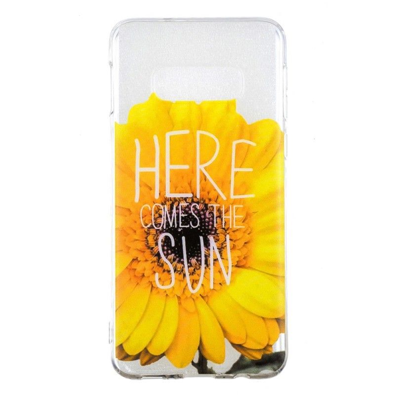 Coque Samsung Galaxy S10e Here Come The Sun