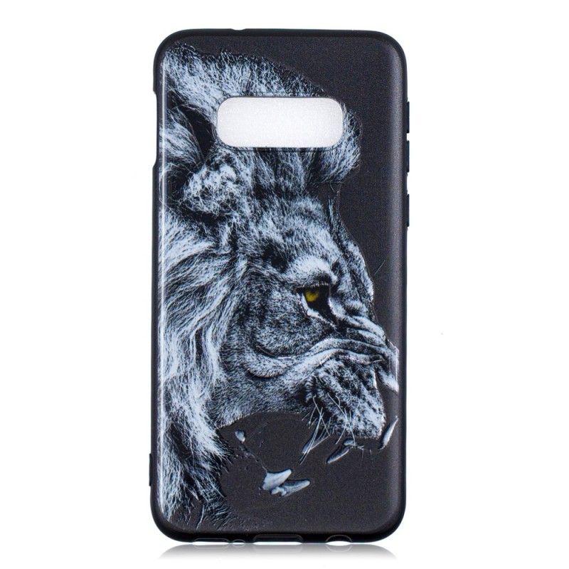 Coque Samsung Galaxy S10e Lion Féroce