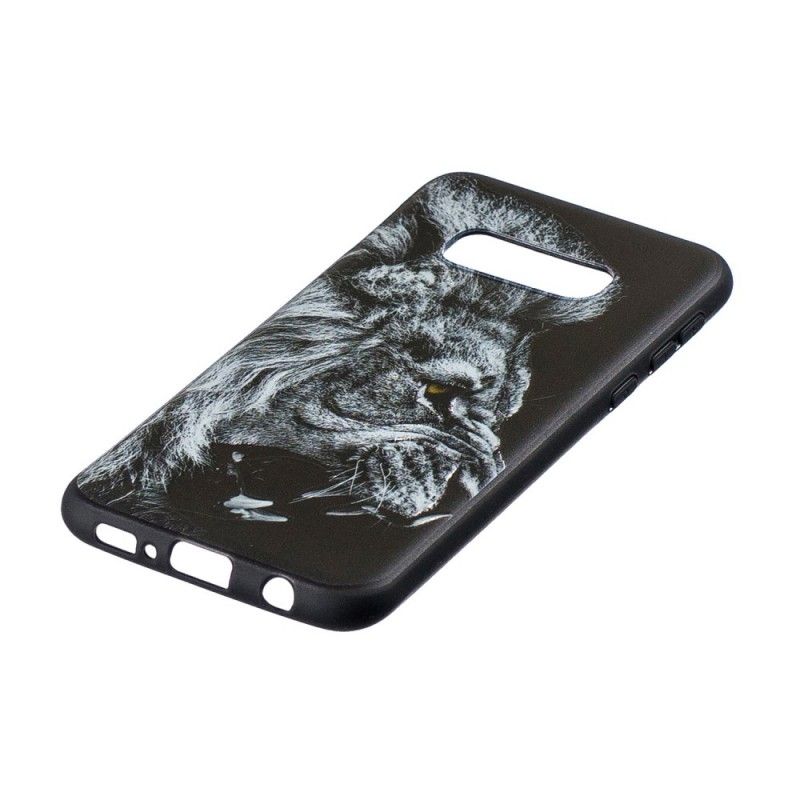 Coque Samsung Galaxy S10e Lion Féroce