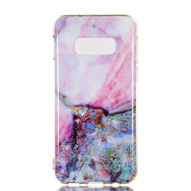 Coque Samsung Galaxy S10e Marbre Multicolore