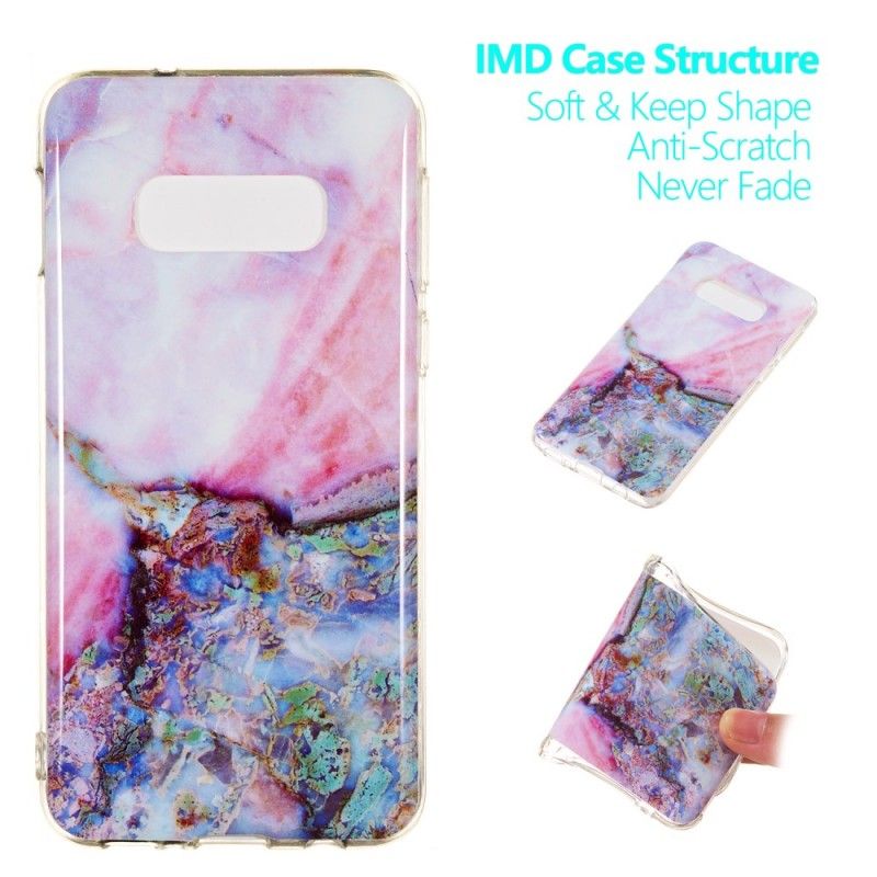 Coque Samsung Galaxy S10e Marbre Multicolore