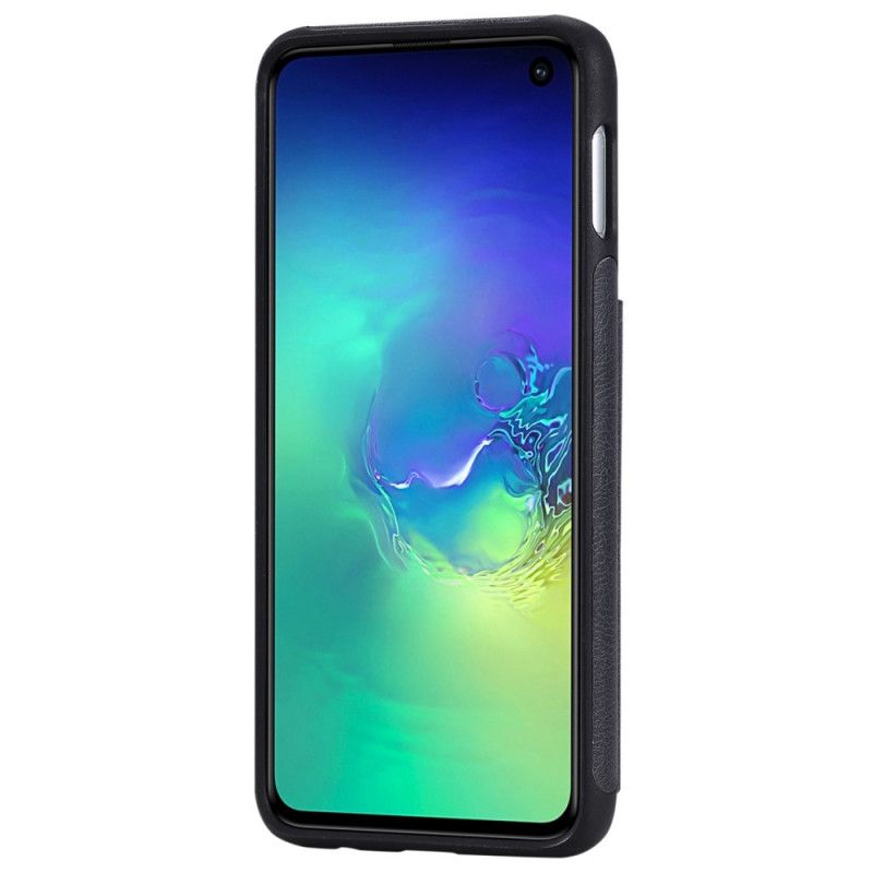 Coque Samsung Galaxy S10e Porte-cartes Support Impression Chat