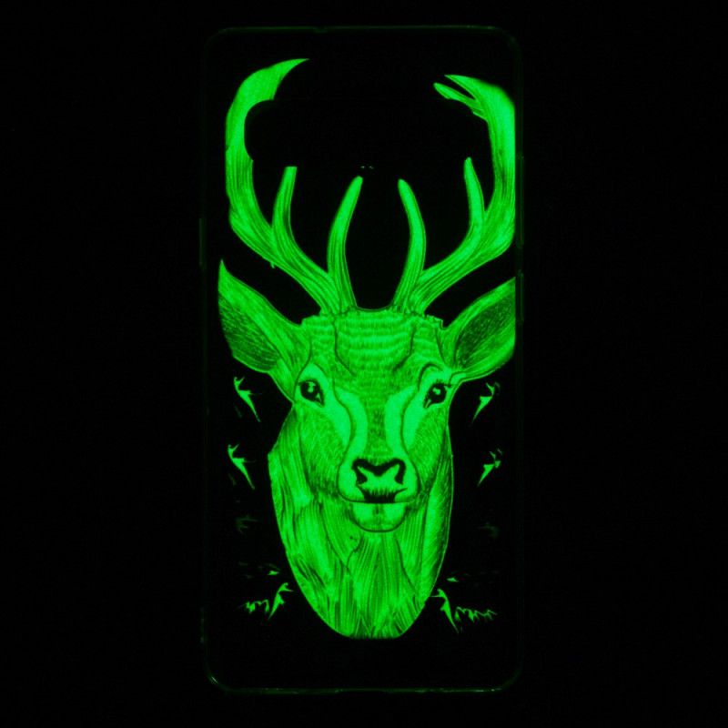 Coque Samsung Galaxy S20 5g Cerf Majestueux Fluorescente