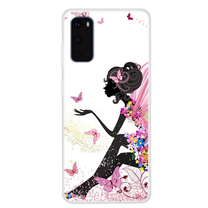 Coque Samsung Galaxy S20 Butterfly Lady