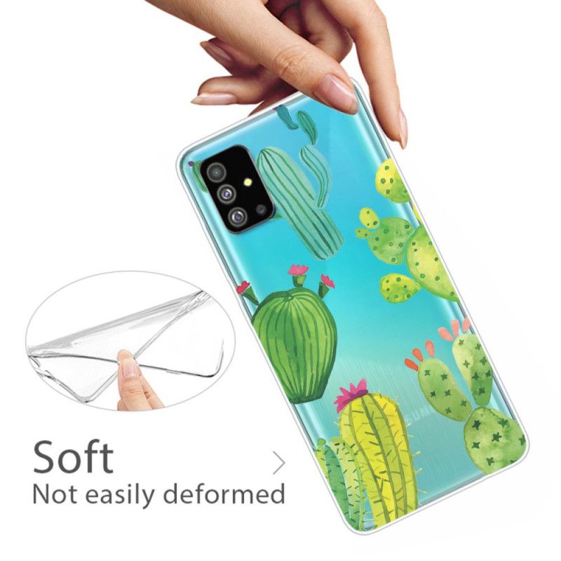 Coque Samsung Galaxy S20 Cactus Aquarelle