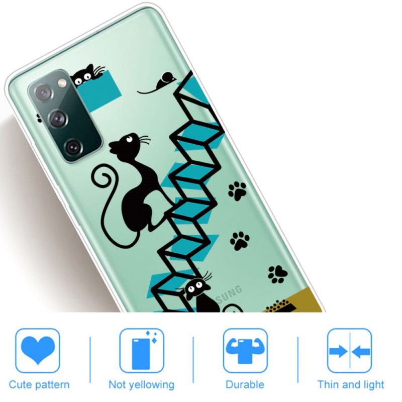 Coque Samsung Galaxy S20 Fe Drôles De Chats