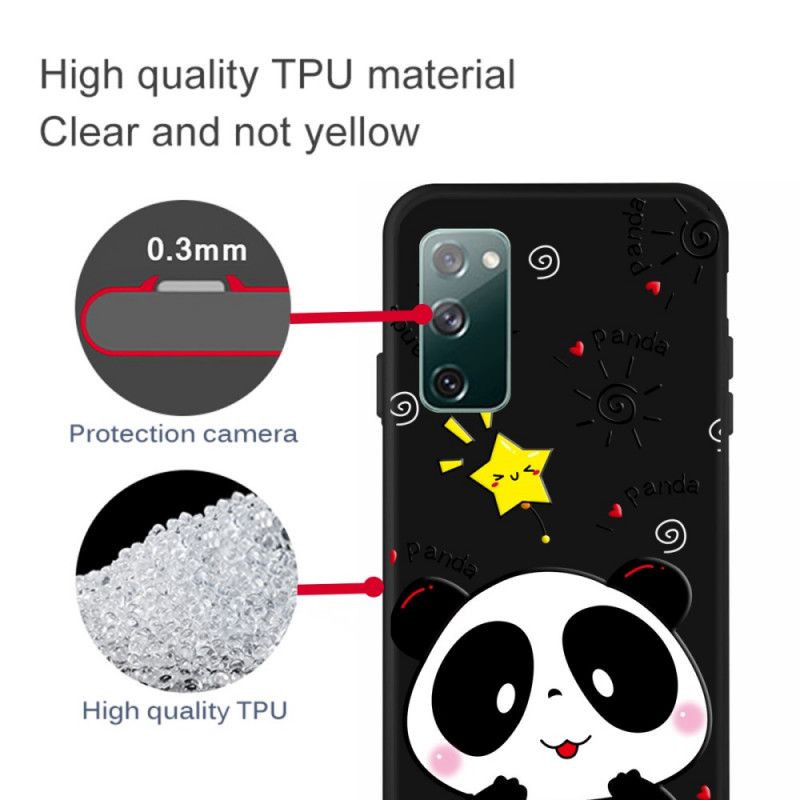 Coque Samsung Galaxy S20 Fe Étoile Panda