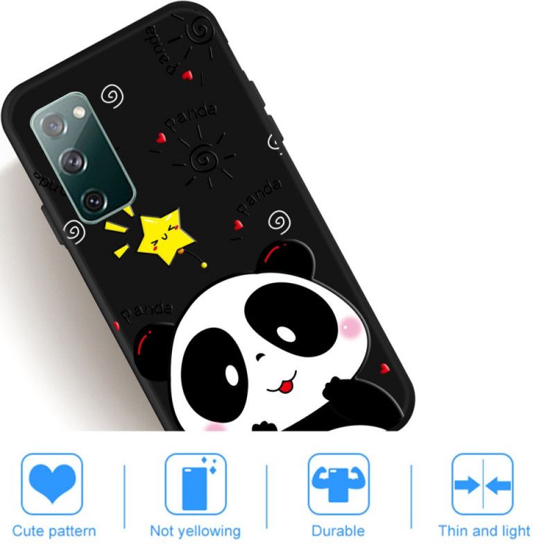 Coque Samsung Galaxy S20 Fe Étoile Panda