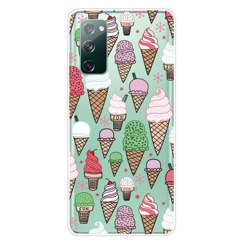 Coque Samsung Galaxy S20 Fe Glaces À La Crème