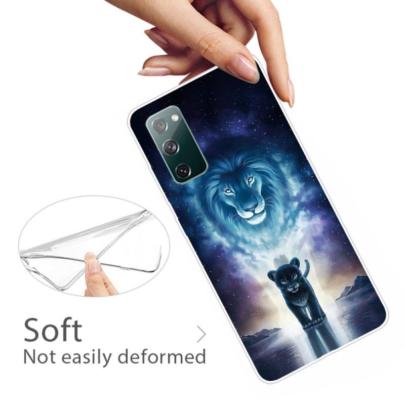 Coque Samsung Galaxy S20 Fe Lionceau