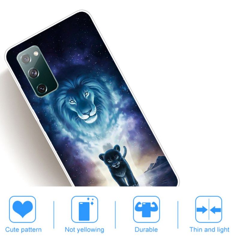 Coque Samsung Galaxy S20 Fe Lionceau