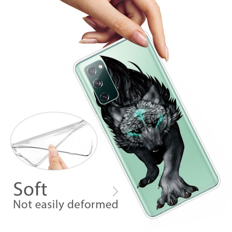 Coque Samsung Galaxy S20 Fe Loup Graphique