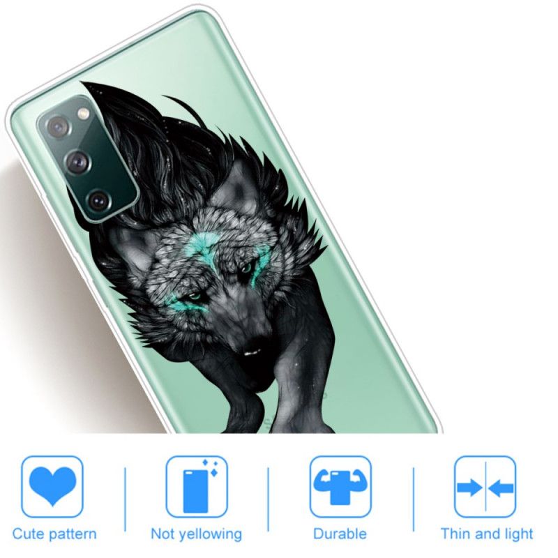 Coque Samsung Galaxy S20 Fe Loup Graphique