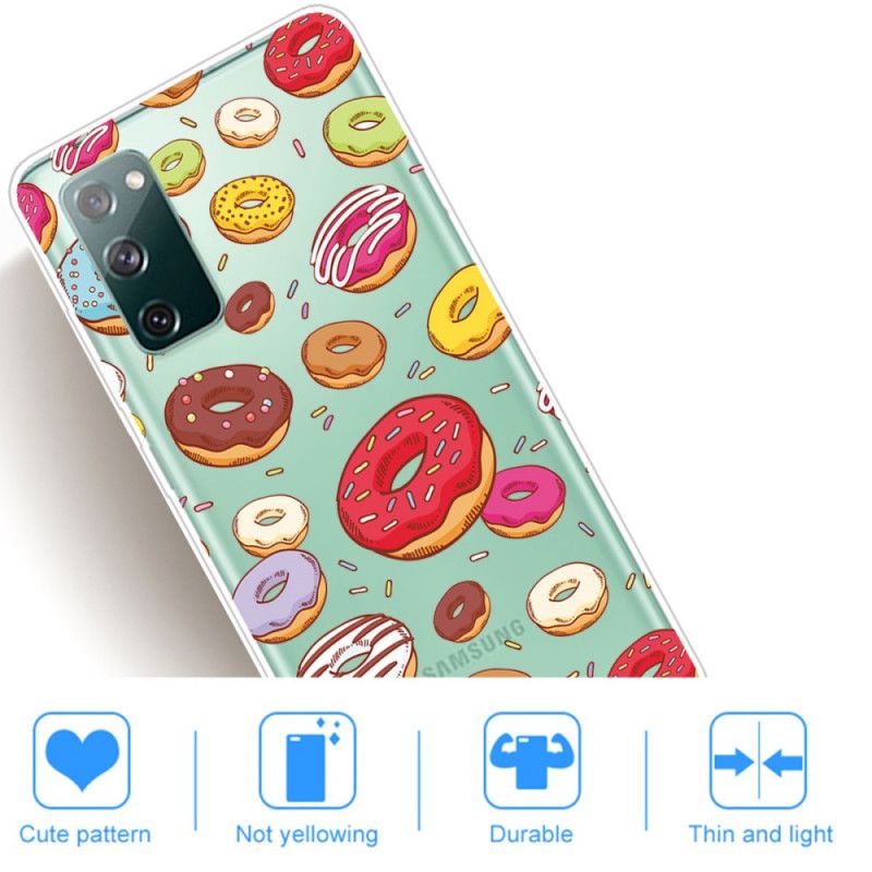 Coque Samsung Galaxy S20 Fe Love Donuts