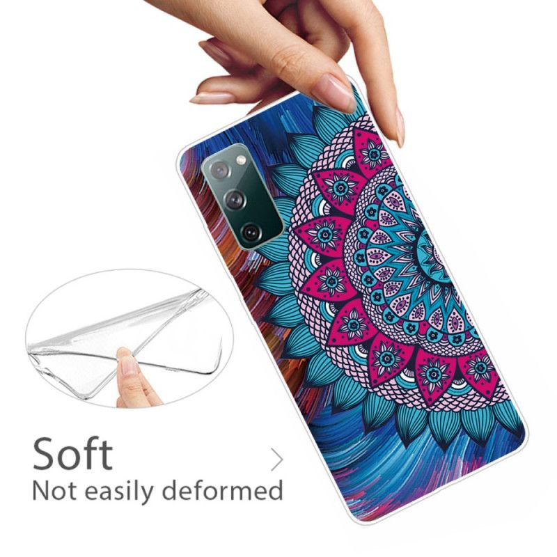 Coque Samsung Galaxy S20 Fe Mandala Coloré