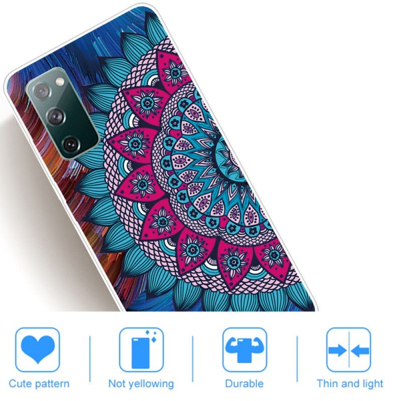 Coque Samsung Galaxy S20 Fe Mandala Coloré