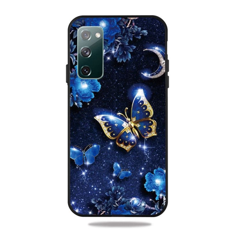 Coque Samsung Galaxy S20 Fe Papillon La Nuit